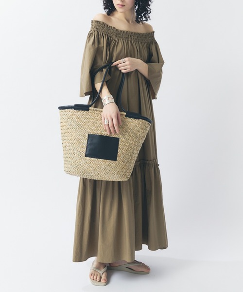 Curensology（カレンソロジー）の「Curensology(カレンソロジー)/＜ＣＳＧ＞シーグラスレザーハンドバッグ（ハンドバッグ・レディース・ブラック・FREE）」の16枚目の写真