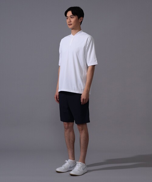 BEAMS GOLF(ビームスゴルフ)の「B.G.THREE / ALL-TIME アイレットニット イージーショーツ(その他パンツ・メンズ・ネイビー/ブラック・MEDIUM/SMALL/LARGE/X-LARGE)」の18枚目の写真