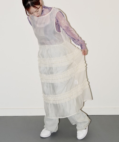 JILTUpetit frill dress フリルワンピース ワンピース resort frill onepiece/リゾートフリルワンピース