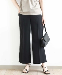 ストレッチワイドパンツ/接触冷感/洗える/WEB限定サイズあり