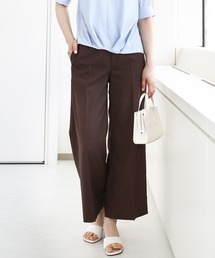 ストレッチワイドパンツ/接触冷感/洗える/WEB限定サイズあり