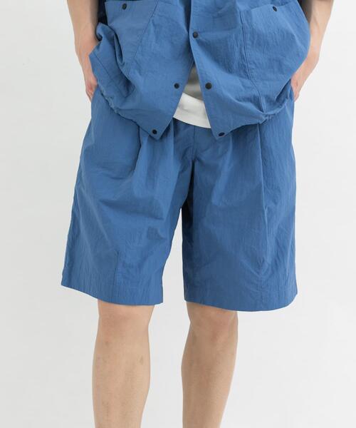 EKAL（エカル）の「『撥水/接触冷感/UR TECH』ナイロンタッサーショーツ（その他パンツ・メンズ・ネイビー/ブルー/グレー・MEDIUM/LARGE）」の8枚目の写真