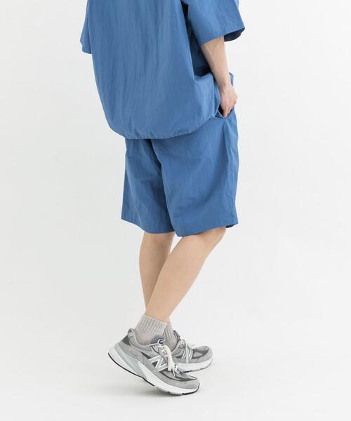 EKAL（エカル）の「『撥水/接触冷感/UR TECH』ナイロンタッサーショーツ（その他パンツ・メンズ・ネイビー/ブルー/グレー・MEDIUM/LARGE）」の12枚目の写真