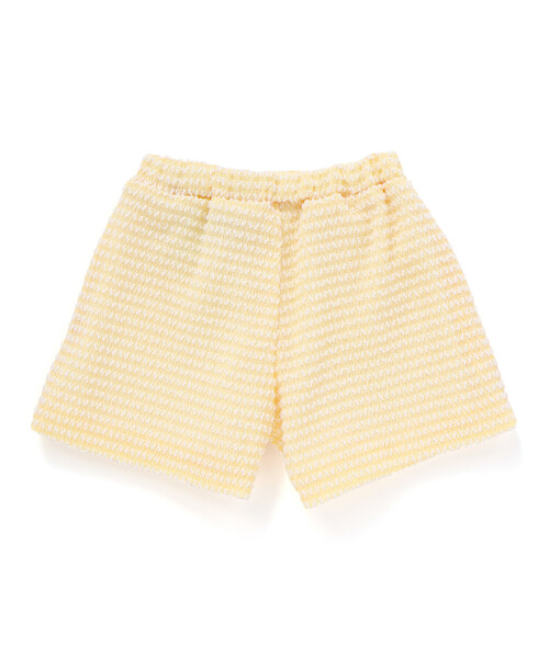 BeBe（ベベ）の「ぽこぽこシャーリングビスチェ+ショートパンツセットアップ(90~140cm)（セットアップ・キッズ・ブルー/イエロー・100cm/120cm/130cm/140cm/110cm）」の18枚目の写真