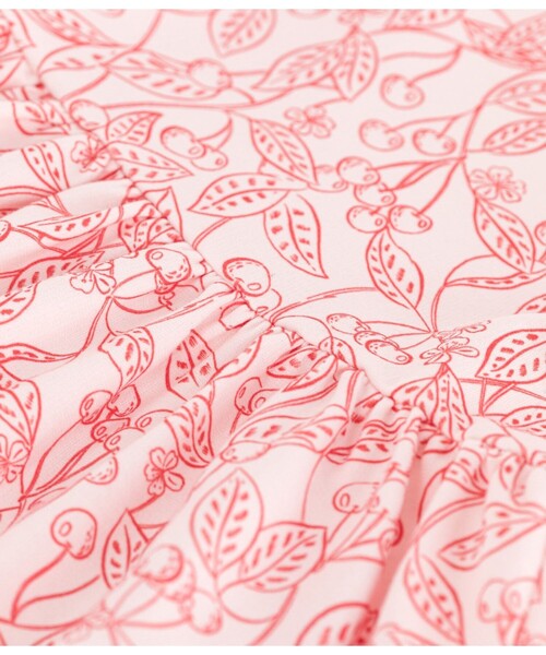 PETIT BATEAU（プチバトー）の「半袖ワンピース（ワンピース・キッズ・ピンク系その他・6YEAR/8YEAR/10YEAR/12YEAR）」の3枚目の写真