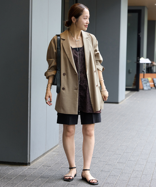 【ジャーナルスタンダード】24SSアイアスストレッチハーフスリーブジャケット JOURNAL STANDARD（ジャーナルスタンダード）の「《追加