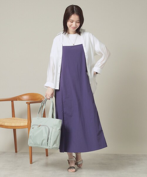 ITS'DEMO（イッツデモ）の「【手洗い可】シアーシャツ（シャツ/ブラウス・レディース・オフホワイト/ブラック/ライトベージュ/ライトグレー・00）」の9枚目の写真