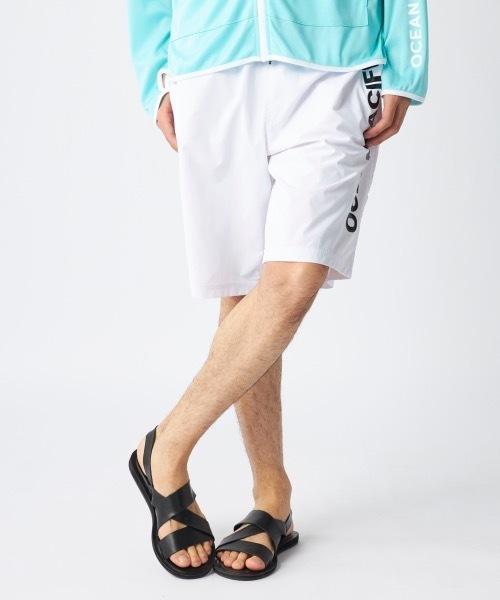 Ocean Pacific（オーシャンパシフィック）の「【OP/オーピー】サーフトランクス　水陸両用 / ユーティリティー　水着　ボードショーツ　インナー一体型（水着・メンズ・ターコイズブルー/オレンジ/ホワイト/ブラック・MEDIUM/LARGE/X-LARGE）」の16枚目の写真