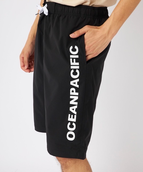 Ocean Pacific（オーシャンパシフィック）の「【OP/オーピー】サーフトランクス　水陸両用 / ユーティリティー　水着　ボードショーツ　インナー一体型（水着・メンズ・ターコイズブルー/オレンジ/ホワイト/ブラック・MEDIUM/LARGE/X-LARGE）」の10枚目の写真