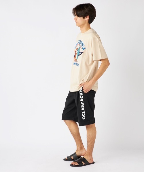 Ocean Pacific（オーシャンパシフィック）の「【OP/オーピー】サーフトランクス　水陸両用 / ユーティリティー　水着　ボードショーツ　インナー一体型（水着・メンズ・ターコイズブルー/オレンジ/ホワイト/ブラック・MEDIUM/LARGE/X-LARGE）」の13枚目の写真