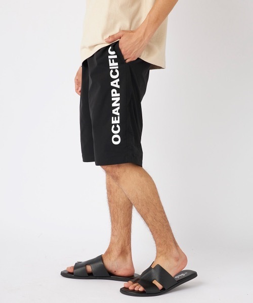 Ocean Pacific（オーシャンパシフィック）の「【OP/オーピー】サーフトランクス　水陸両用 / ユーティリティー　水着　ボードショーツ　インナー一体型（水着・メンズ・ターコイズブルー/オレンジ/ホワイト/ブラック・MEDIUM/LARGE/X-LARGE）」の14枚目の写真