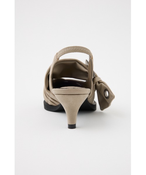 SLY(スライ)の「EYELET SLING PUMPS アイレット スリング パンプス(パンプス・レディース・ベージュ/ブラック・SMALL/MEDIUM/LARGE)」の18枚目の写真