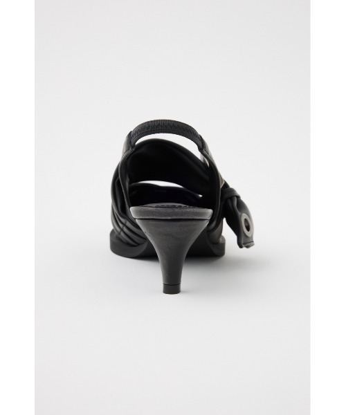 SLY(スライ)の「EYELET SLING PUMPS アイレット スリング パンプス(パンプス・レディース・ベージュ/ブラック・SMALL/MEDIUM/LARGE)」の6枚目の写真