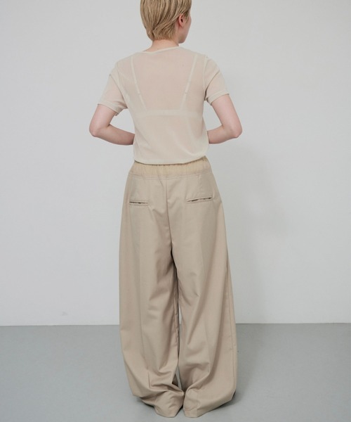 Waist Docking Easy Pants（スラックス）｜lit（リット）の