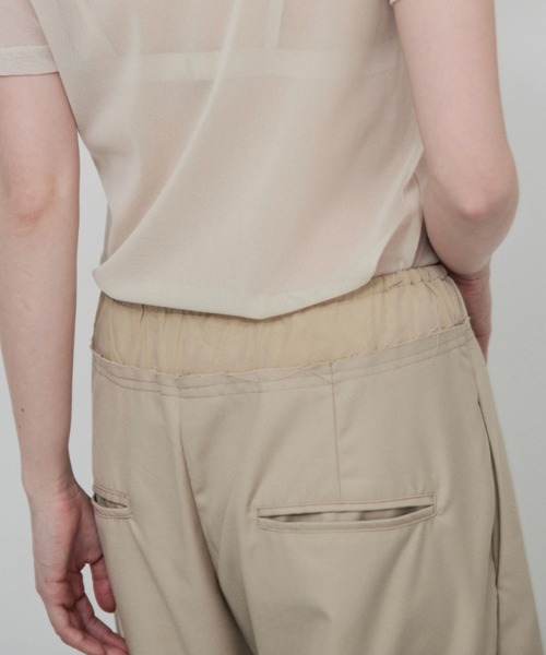 Waist Docking Easy Pants（スラックス）｜lit（リット）の