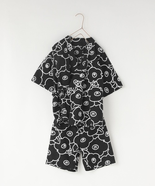 LOWRYS FARM（ローリーズファーム）の「ジンベイ　326419（浴衣・キッズ・ベージュ/ブラック・110cm/130cm/150cm）」の15枚目の写真