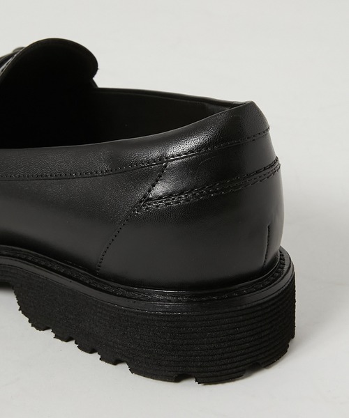 KATHARINE HAMNETT LONDON (キャサリンハムネットロンドン)の「KATHARINE HAMNETT LONDON/キャサリンハムネットロンドン <職人の技術が光る> モカステッチ ビットローファー(34034)(ローファー・メンズ・ダークブラウン/ブラック・24.5cm/25.0cm/25.5cm/26.0cm/26.5cm/27.0cm)」の4枚目の写真