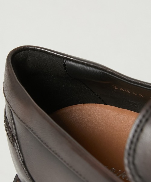 KATHARINE HAMNETT LONDON (キャサリンハムネットロンドン)の「KATHARINE HAMNETT LONDON/キャサリンハムネットロンドン <職人の技術が光る> モカステッチ ビットローファー(34034)(ローファー・メンズ・ダークブラウン/ブラック・24.5cm/25.0cm/25.5cm/26.0cm/26.5cm/27.0cm)」の12枚目の写真