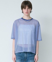 シアーボーダーTシャツ