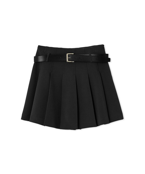 SNIDEL（スナイデル）の「プリーツスカショーパン（その他パンツ・レディース・その他/アイボリー/ブラック・0/1）」の5枚目の写真