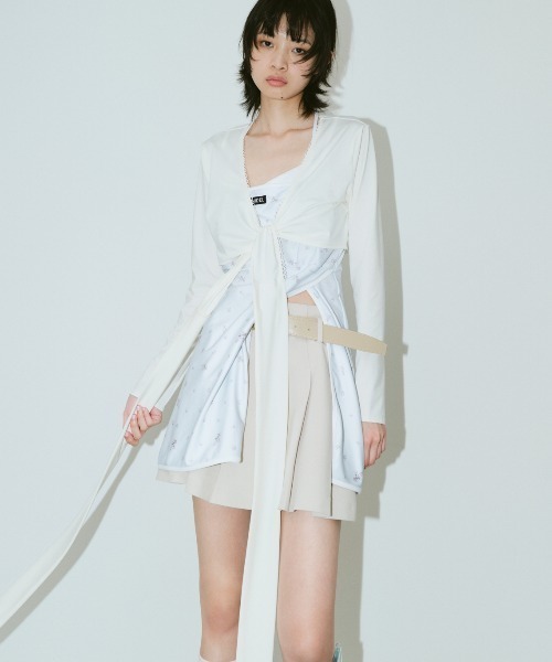 SNIDEL（スナイデル）の「プリーツスカショーパン（その他パンツ・レディース・その他/アイボリー/ブラック・0/1）」の15枚目の写真