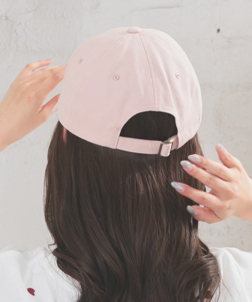 Honeys(ハニーズ)の「ハートロゴキャップ(キャップ・レディース・ブラック/ベージュ/ピンク/ホワイト・FREE)」の13枚目の写真