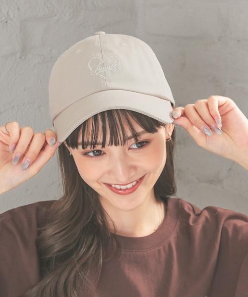 Honeys(ハニーズ)の「ハートロゴキャップ(キャップ・レディース・ブラック/ベージュ/ピンク/ホワイト・FREE)」の15枚目の写真