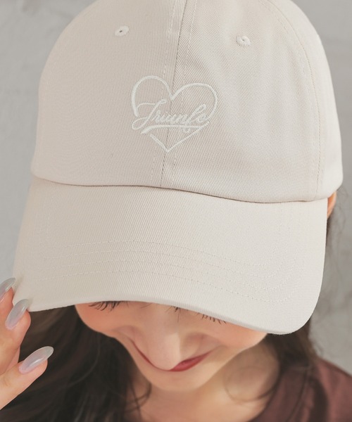 Honeys(ハニーズ)の「ハートロゴキャップ(キャップ・レディース・ブラック/ベージュ/ピンク/ホワイト・FREE)」の16枚目の写真