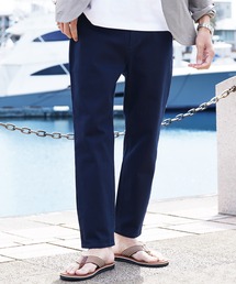 JIGGYS SHOP（ジギーズショップ）の「ストレッチ ルーズ テーパード アンクルパンツ（チノパンツ）」