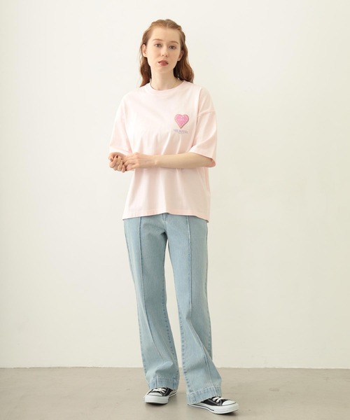 MILKFED.（ミルクフェド）の「ICING HEART-SHAPED COOKIES S/S TEE（Tシャツ/カットソー・レディース・ブラック/ライトピンク/ホワイト・M/L）」の21枚目の写真