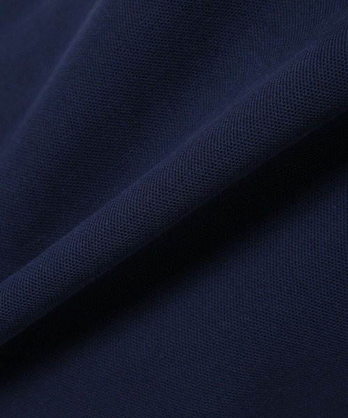 F i.n.t（フィント）の「チェックネクタイ付きクレリックポロシャツ【1枚で快適】/ fint　フィント（ポロシャツ・レディース・ブルー/ミント/ピンク・FREE）」の11枚目の写真