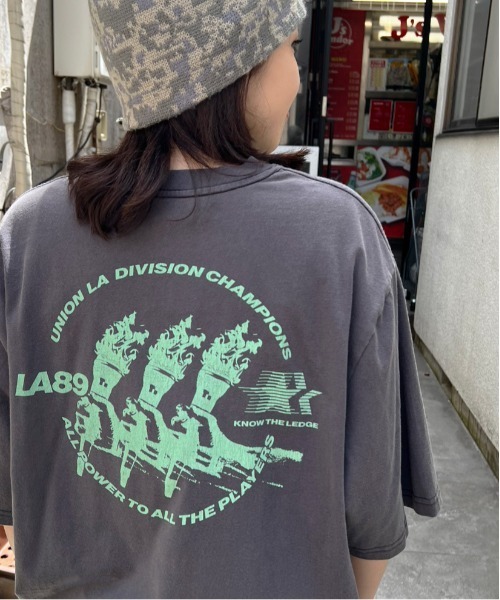 UNION(UNION TOKYO)(ユニオン)の「UNION TOKYO DIVISION TEE ユニオントーキョー(Tシャツ/カットソー・メンズ・ホワイト系その他/ブラック・SMALL/MEDIUM/LARGE/X-LARGE/XX-LARGE)」の2枚目の写真