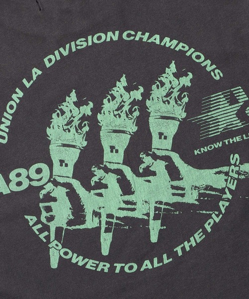 UNION(UNION TOKYO)(ユニオン)の「UNION TOKYO DIVISION TEE ユニオントーキョー(Tシャツ/カットソー・メンズ・ホワイト系その他/ブラック・SMALL/MEDIUM/LARGE/X-LARGE/XX-LARGE)」の8枚目の写真
