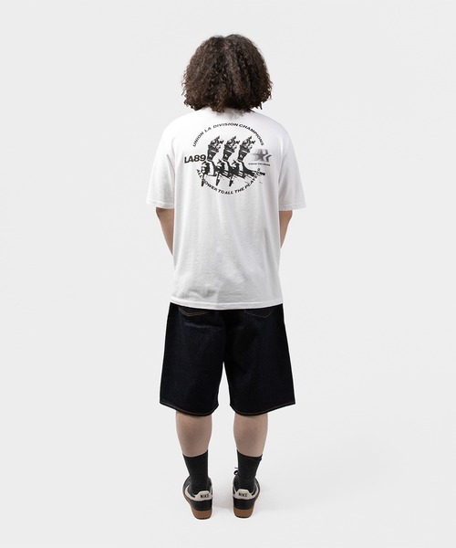 UNION(UNION TOKYO)(ユニオン)の「UNION TOKYO DIVISION TEE ユニオントーキョー(Tシャツ/カットソー・メンズ・ホワイト系その他/ブラック・SMALL/MEDIUM/LARGE/X-LARGE/XX-LARGE)」の5枚目の写真