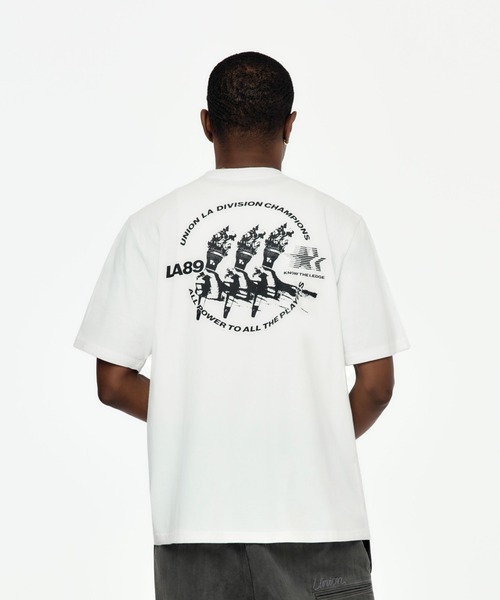 UNION(UNION TOKYO)(ユニオン)の「UNION TOKYO DIVISION TEE ユニオントーキョー(Tシャツ/カットソー・メンズ・ホワイト系その他/ブラック・SMALL/MEDIUM/LARGE/X-LARGE/XX-LARGE)」の21枚目の写真