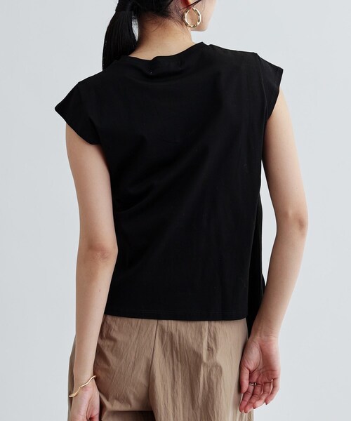 tシャツ イレギュラーシャーリングヘムカットソー レディース GALLEST（ギャレスト）の「イレギュラーシャーリングヘム