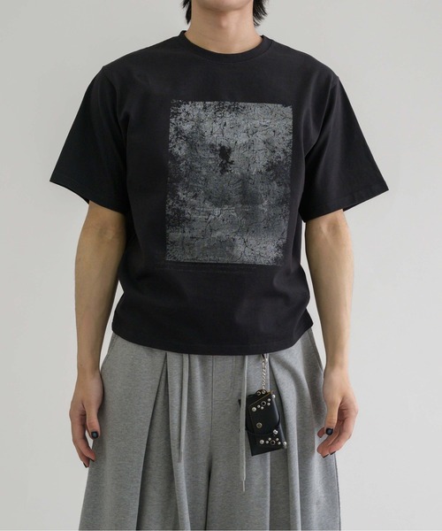 EPNK】Crack graphic tee / クラックグラフィックTee（Tシャツ