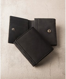 Hallelujah | ミニ財布 かぶせ蓋 FOLIO プルアップレザー(財布)