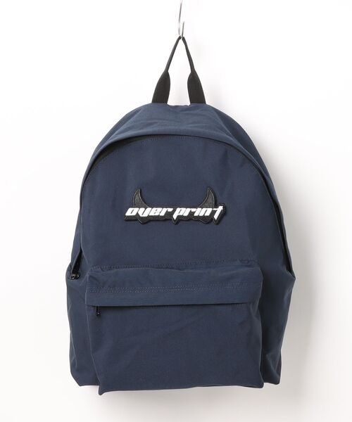 over print(オーバープリント)の「overprint/オーバープリント/SATAN BACKPACK(バックパック/リュック・レディース・ブラック/ネイビー/ブラウン/オリーブ系/カーキ・F)」の1枚目の写真
