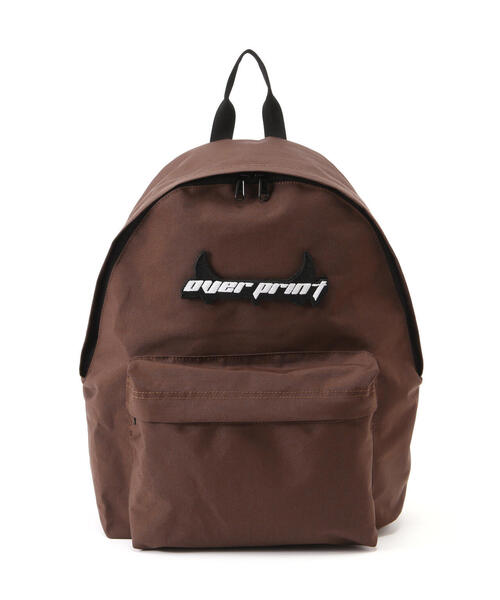 over print(オーバープリント)の「overprint/オーバープリント/SATAN BACKPACK(バックパック/リュック・レディース・ブラック/ネイビー/ブラウン/オリーブ系/カーキ・F)」の6枚目の写真