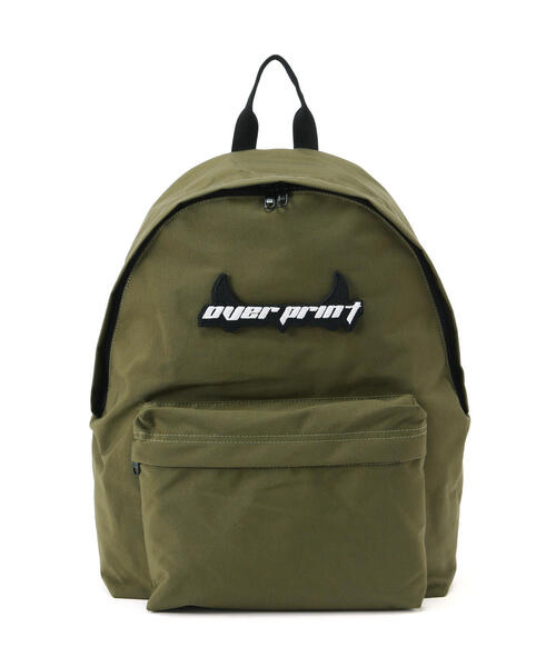 over print(オーバープリント)の「overprint/オーバープリント/SATAN BACKPACK(バックパック/リュック・レディース・ブラック/ネイビー/ブラウン/オリーブ系/カーキ・F)」の8枚目の写真