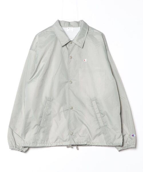 Champion（チャンピオン）の「【Champion/チャンピオン】直営限定コレクション メンズ コーチジャケット（その他アウター・メンズ・パープル/グレー系1/ブラック/アーミー/ブラウン・SMALL/MEDIUM/X-LARGE/LARGE）」の2枚目の写真