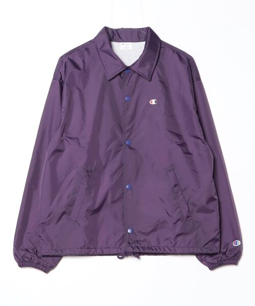 Champion（チャンピオン）の「【Champion/チャンピオン】直営限定コレクション メンズ コーチジャケット（その他アウター・メンズ・パープル/グレー系1/ブラック/アーミー/ブラウン・SMALL/MEDIUM/X-LARGE/LARGE）」の9枚目の写真