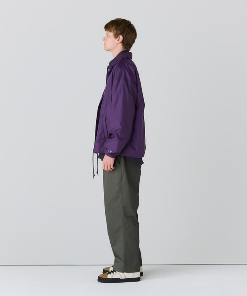 Champion（チャンピオン）の「【Champion/チャンピオン】直営限定コレクション メンズ コーチジャケット（その他アウター・メンズ・パープル/グレー系1/ブラック/アーミー/ブラウン・SMALL/MEDIUM/X-LARGE/LARGE）」の11枚目の写真