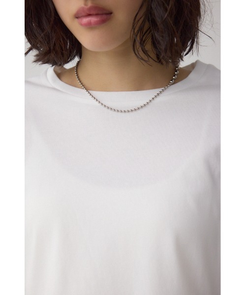 AZUL by moussy（アズールバイマウジー）の「袖カフスペプラムトップス（シャツ/ブラウス・レディース・ライトブルー/ブラック/ライトベージュ/ホワイト・FREE）」の11枚目の写真