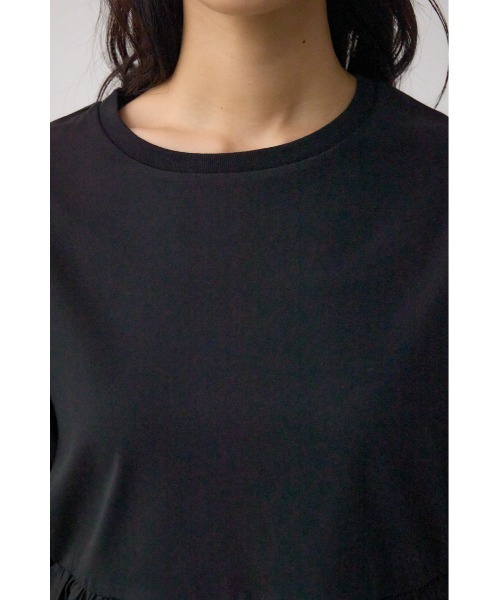 AZUL by moussy（アズールバイマウジー）の「袖カフスペプラムトップス（シャツ/ブラウス・レディース・ライトブルー/ブラック/ライトベージュ/ホワイト・FREE）」の20枚目の写真