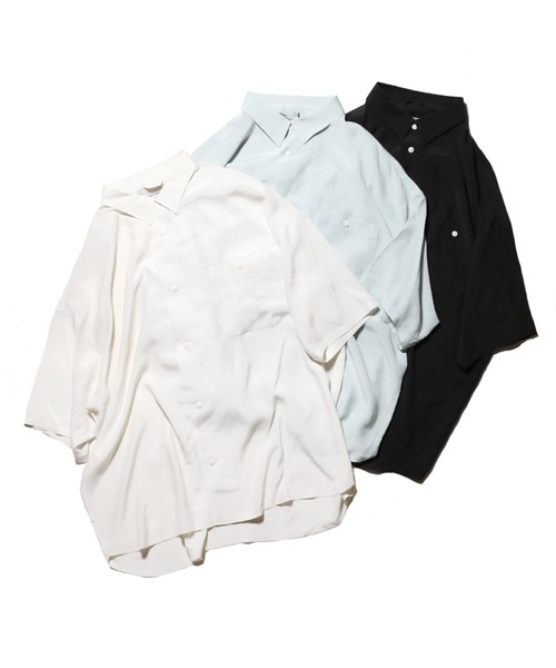 NATAL DESIGN エポーレット付きシャツ sizeM 日本製 NATAL DESIGN - 超美品 NATAL DESING オープンカラー シャツ