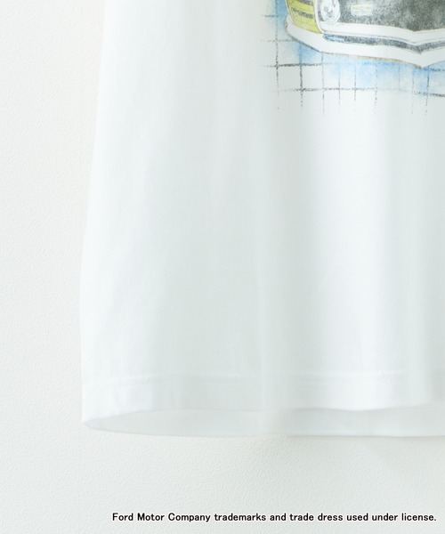 GOOD ROCK SPEED(グッドロックスピード)の「GOOD ROCK SPEED/グッドロックスピード FORD Tshirts Tシャツ メンズ 秋物 秋服 2026年秋冬(Tシャツ/カットソー・メンズ・ホワイト・M/L/XL)」の5枚目の写真