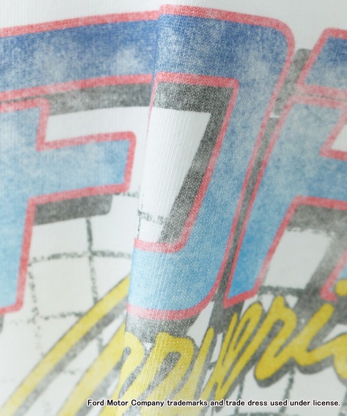 GOOD ROCK SPEED(グッドロックスピード)の「GOOD ROCK SPEED/グッドロックスピード FORD Tshirts Tシャツ メンズ 秋物 秋服 2026年秋冬(Tシャツ/カットソー・メンズ・ホワイト・M/L/XL)」の6枚目の写真