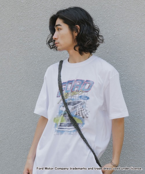 GOOD ROCK SPEED(グッドロックスピード)の「GOOD ROCK SPEED/グッドロックスピード FORD Tshirts Tシャツ メンズ 秋物 秋服 2026年秋冬(Tシャツ/カットソー・メンズ・ホワイト・M/L/XL)」の9枚目の写真
